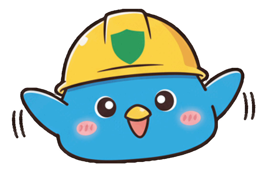 ほっとしたムードのキャラクターアニメーション